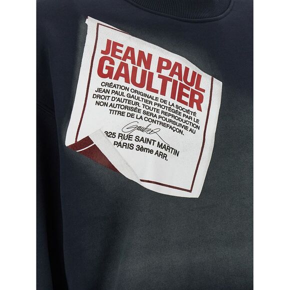Jean Paul Gaultier Women 'The Blue Gaultier Label' Sweatshirt